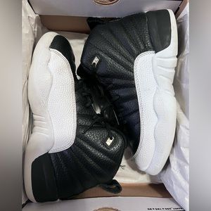 Jordan 12 Retro (PS) black/varsity red-white 13.5 C